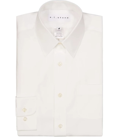 a.i.stone Boy's Classic Long-Sleeve Non iron - Picture 1 of 1